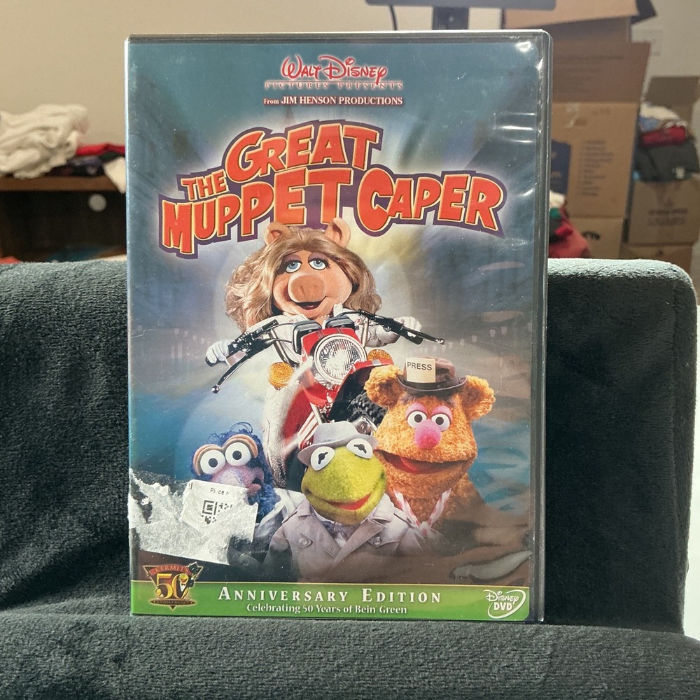 The Great Muppet Caper Disney DVD Kids Family 50th Anniversary Kermit